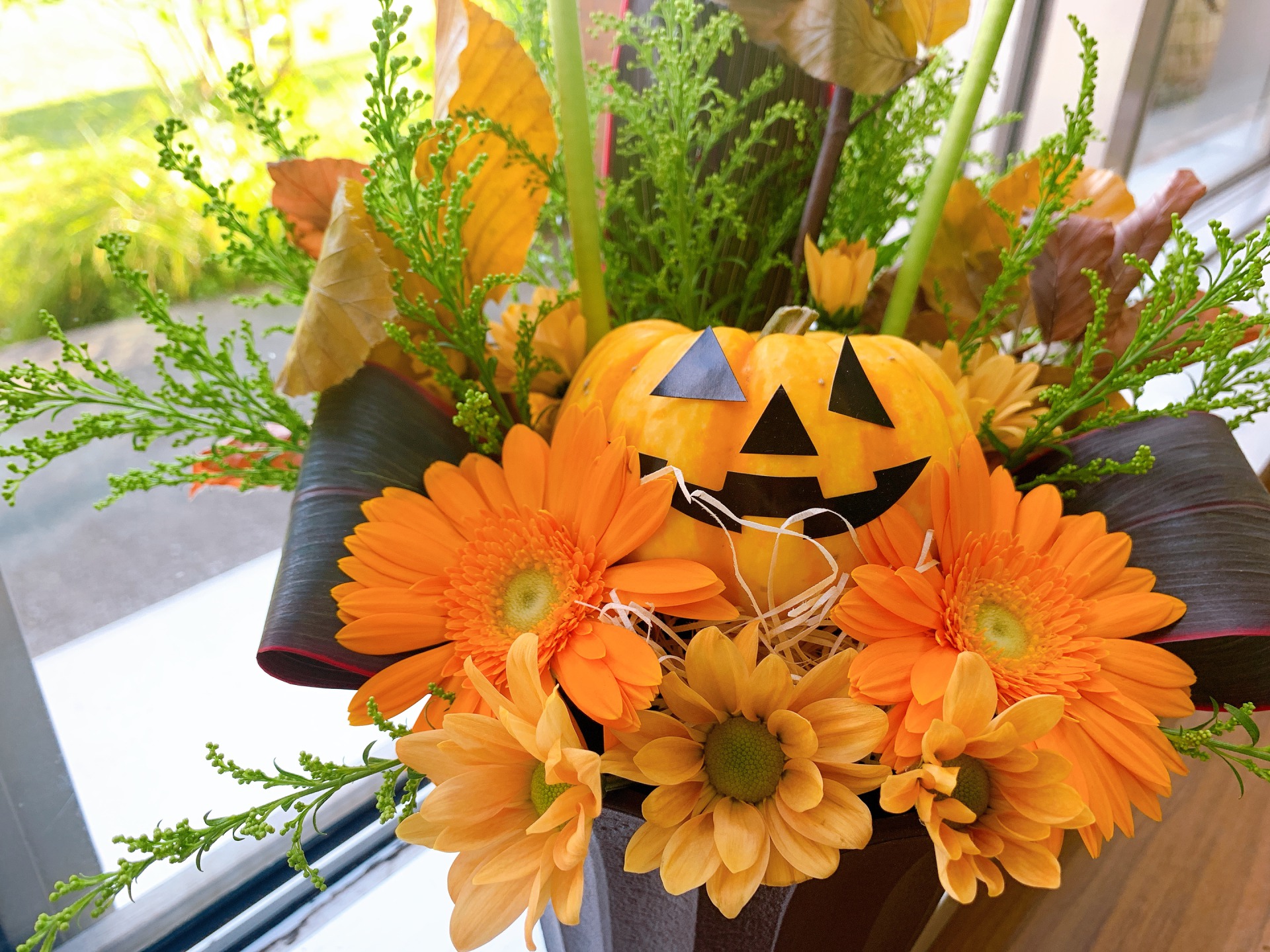 ハロウィンアレンジメント教室 - 【東京都】夢の島熱帯植物館