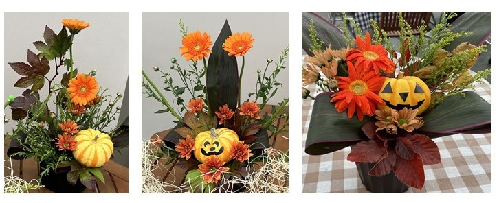ハロウィン装飾アレンジメント❣️H♡Y☆mama❣️ 予約制】ハロウィンアレンジメント教室 - 【東京都】夢の島熱帯植物館