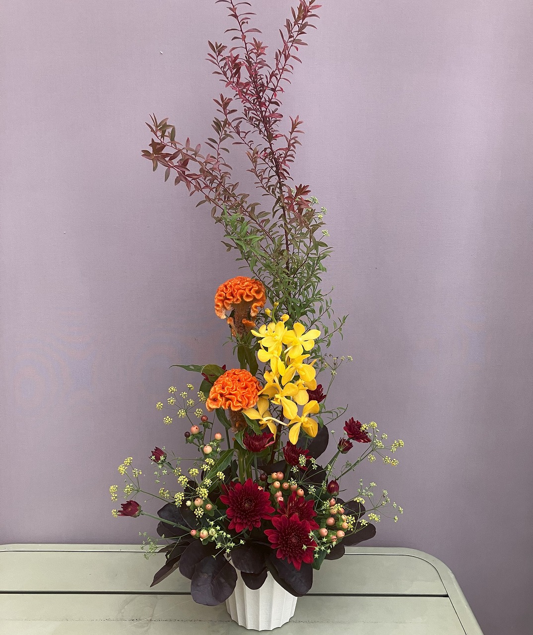 Autumn Flower Arrangement Workshop for Adults